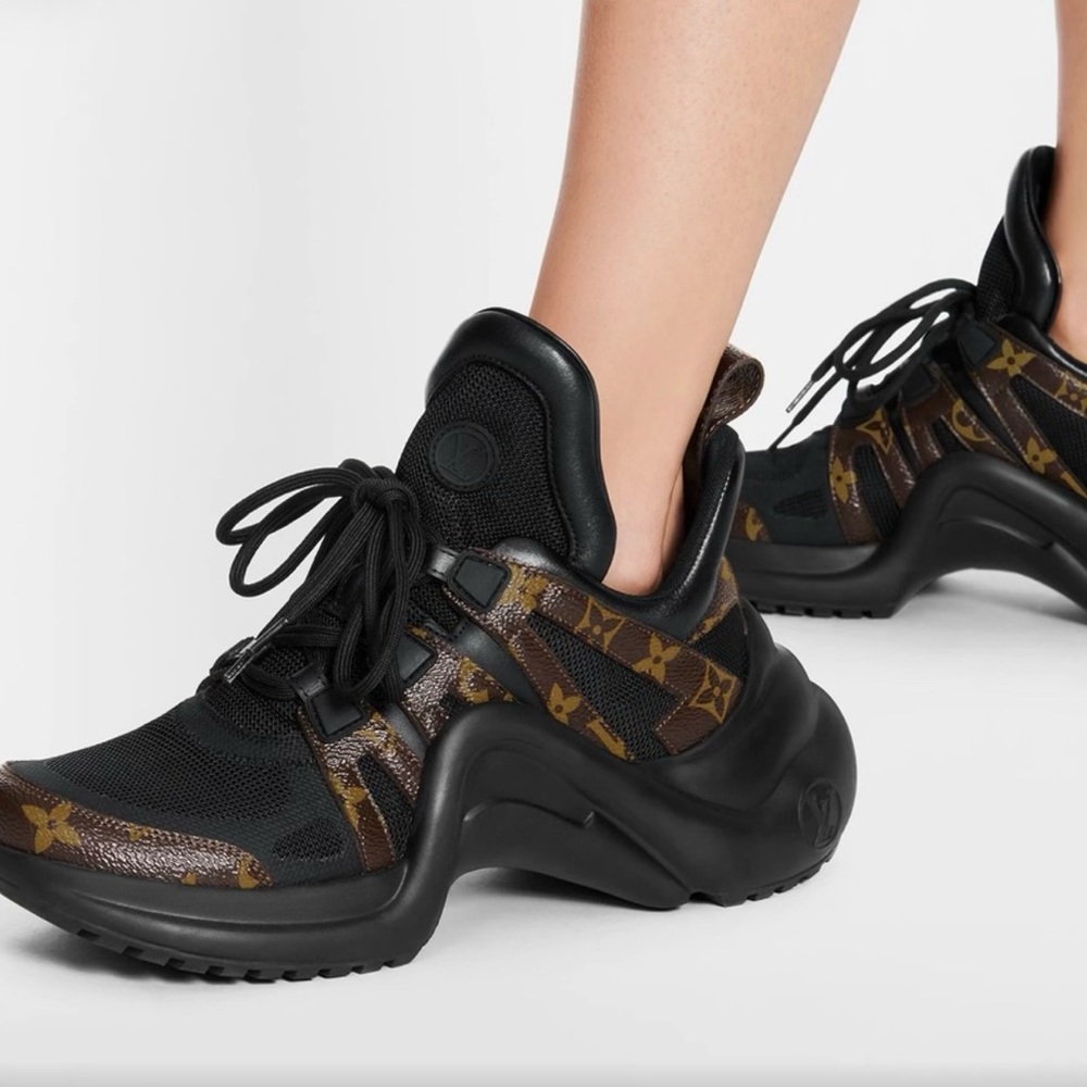 Louis Vuitton LV Archlight Sneakers Black ****AUTHENTIC